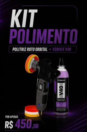 POLITRIZ ROTO ORBITAL + COMPOSTO POLIDOR