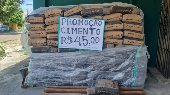 Promoção cimento