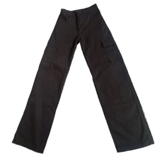Calça cargo preta 34