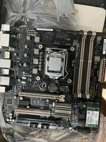 Kit: I5 4590 + placa mãe ddr3 + nvme 120gb