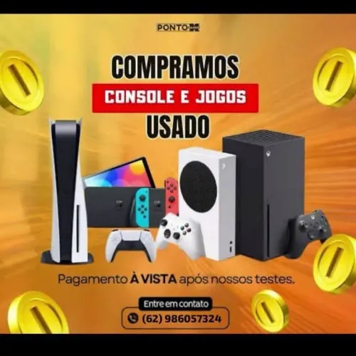 Compramos seu vídeo game usado