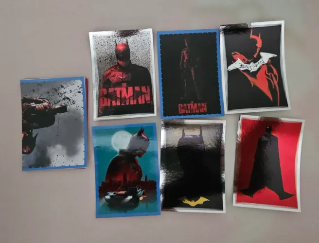 17 Figurinhas Álbum The Batman