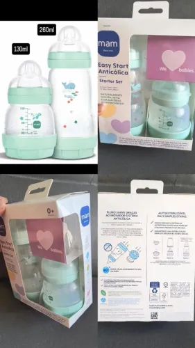 Kit Mamadeira Mam Easy Start Anticólica