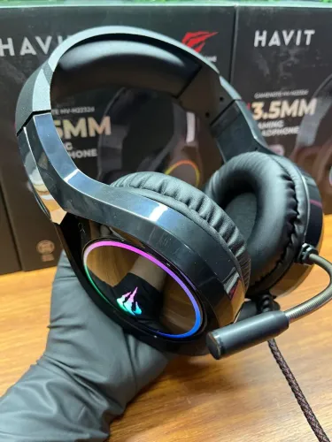 Headset Gamer HAVIT RGB H2232d original 