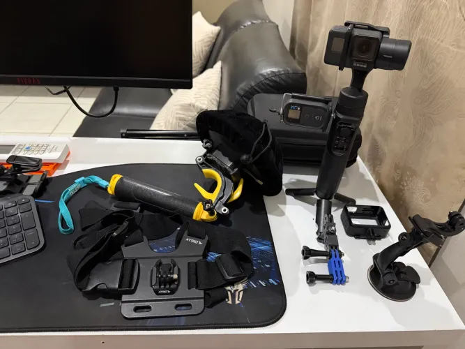 GoPro H7 Black + Dome + Gimbal