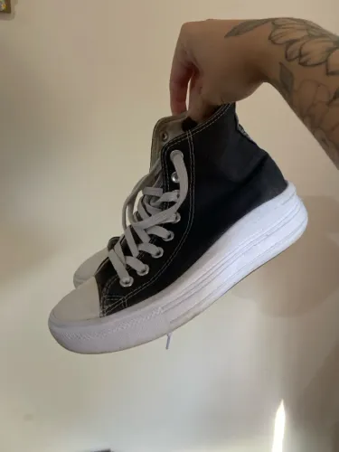 All star chuck Taylor plataforma preto