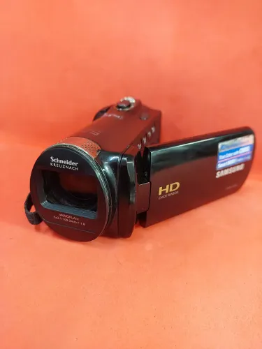 Filmadora handycam Samsung funcionando perfeitamente