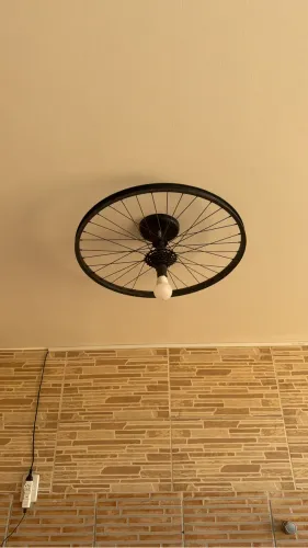 Lustre roda de bicicleta 