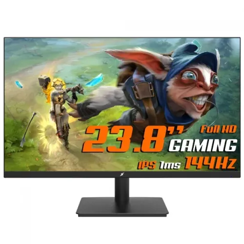 Monitor Gamer SuperFrame Ace, 23.8 Pol, Full HD, IPS, 144Hz, 1ms - Loja FH