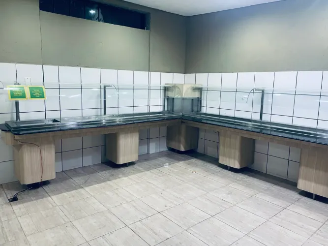 Pista Buffet Self Service Quente e Frio