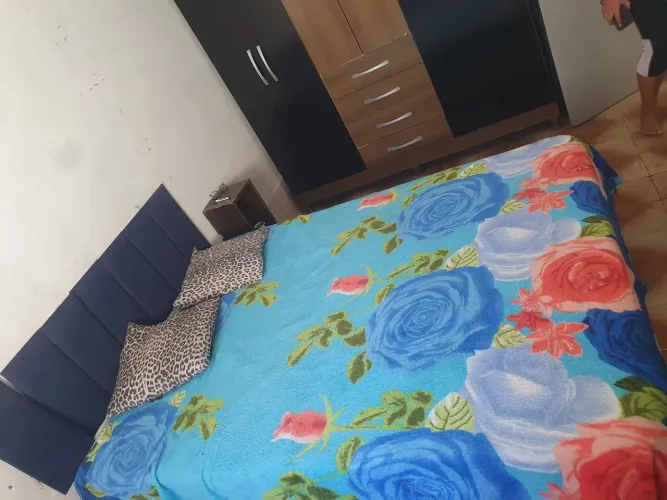 Cama casal com colchão