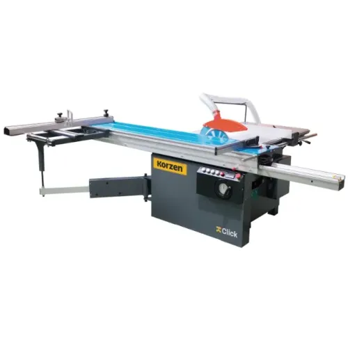 Esquadrejadeira de Precisão 2200mm Eixo Inclinável e Riscador 3cv Korzen Click PSK-2238