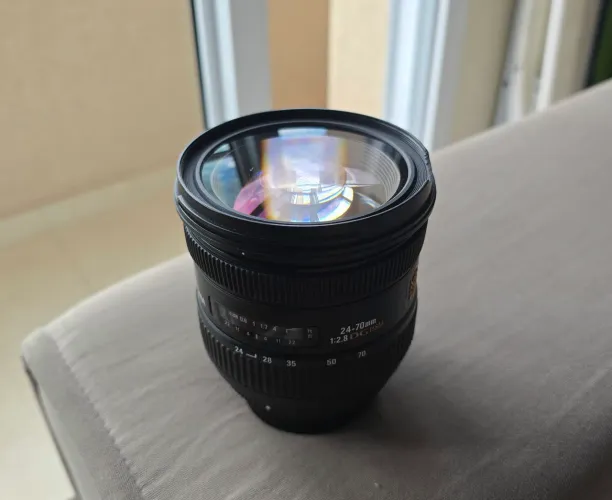 Lente Sigma 24-70 DG HSM para Nikon