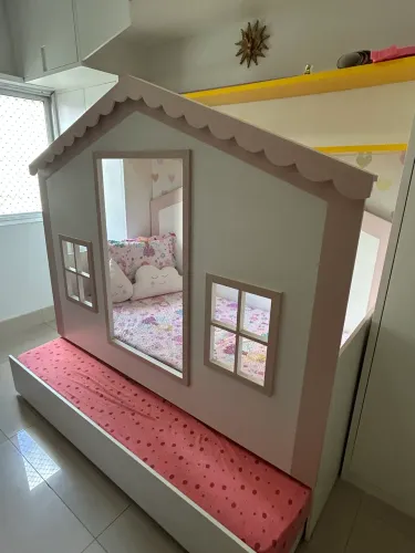 Cama casinha MDF