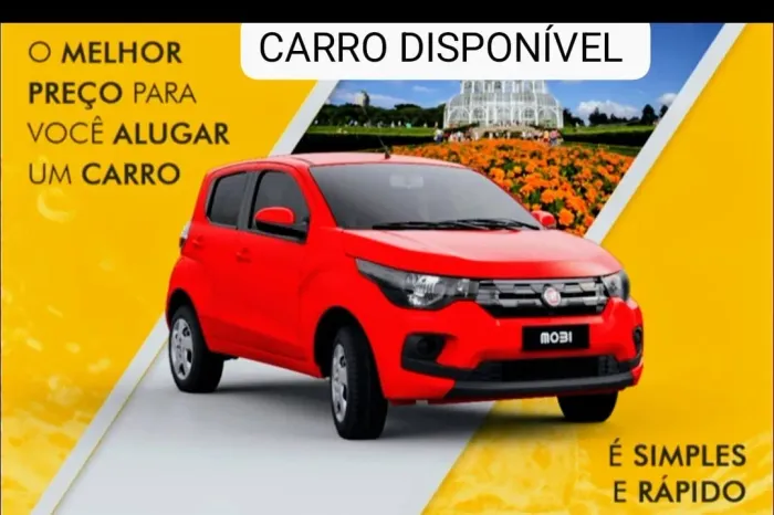 Aluguel de carro uber 99 entregas 