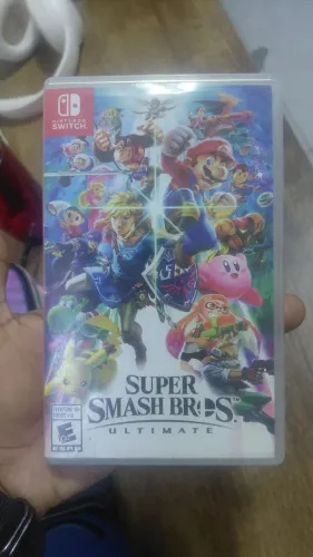 Super smash bros midia fisica