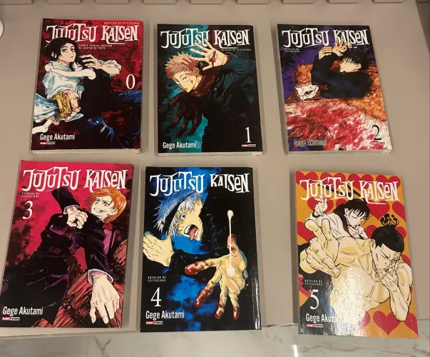 Mangás Jujutsu Kaisen