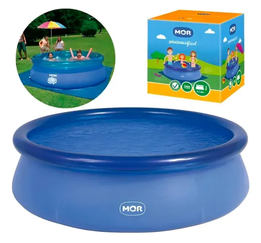 Piscina inflável 2.400Ltrs
