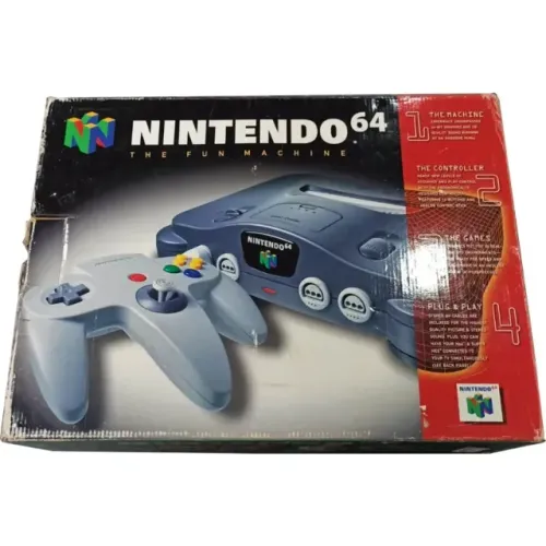 Console Nintendo 64 Edição Especial Nintendo Futebol