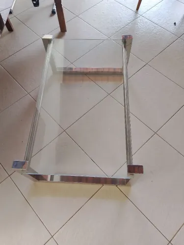 Mesa de centro inox