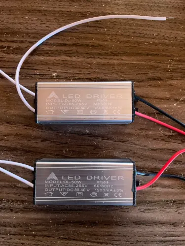 Par de drivers de LED