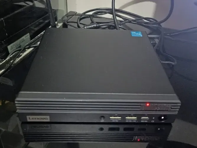 Mini PC Lenovo i3 12ª 8GB SSD 256gb Win11 Pro Wi-fi E Bluetooth