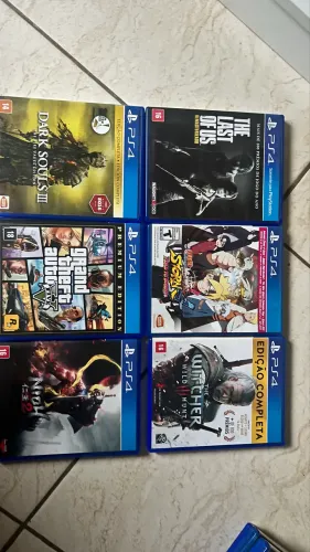 JOGOS PS4 e PS5