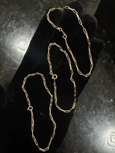 Ouro pulseira 18k