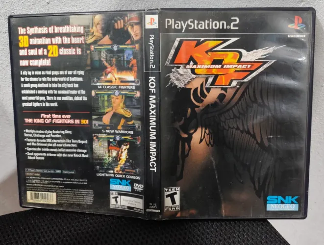 KOF Maximum Impacto Playstation 2