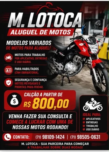 Motos disponíveis