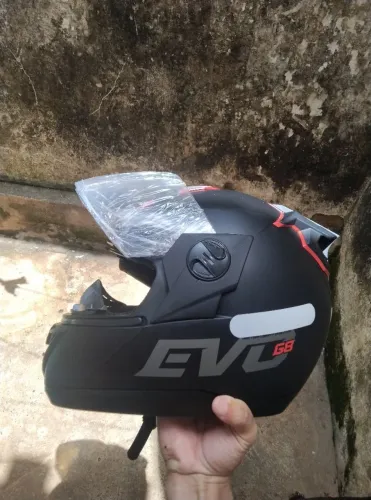 Capacete protork evo G8pra vender/troca tamanho 56 novo nunca usado