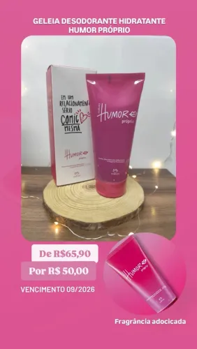 Geleia Desodorante Hidratante Humor Próprio Natura - 200g