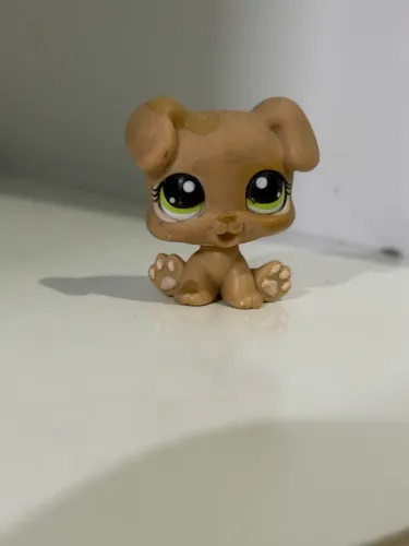 lps #1353 cachorro marrom