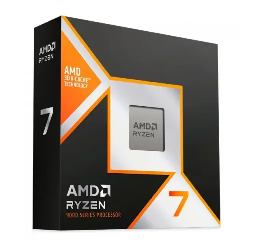 Processador AMD Ryzen 7 9800X3D, Cache 8MB, 8 Núcleos, 16 Threads, AM5