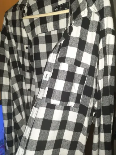 Camisa longa xadrez 