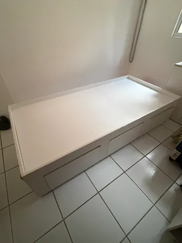 Cama projetada solteiro