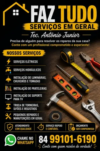 Eletricista e encanador