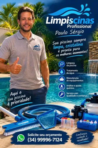 Limpeza de piscina