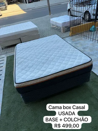 Cama box CASAL USADA - ENTREGAMOS