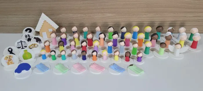 Boneco para constelação 