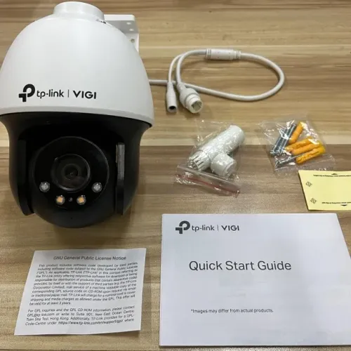Câmera de monitoramento colorida TP-Link VIGI C540 - 4MP Lacrada