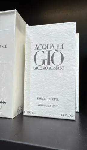 Perfume masculino Giorgio Armani Acqua de Gio 100 ml Novo original