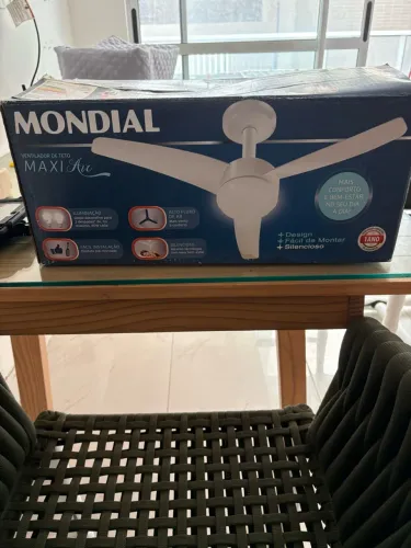 Ventilador de teto MaxiAir Mondial