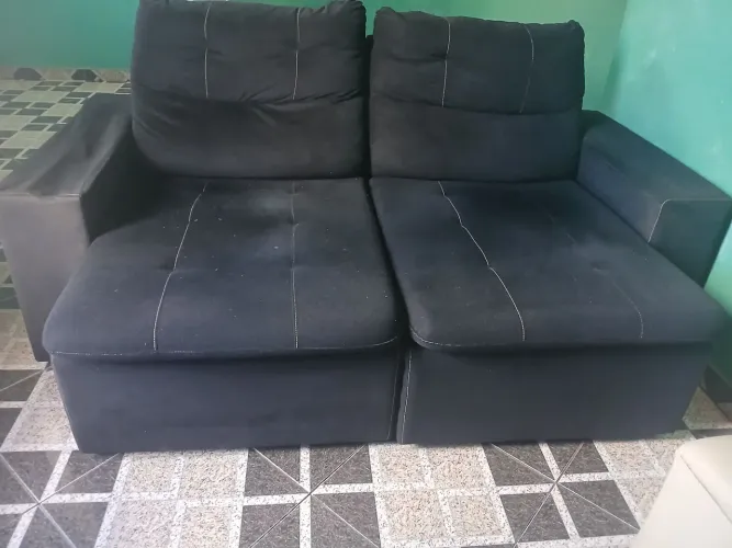 Sofá retrátil 2 lugares