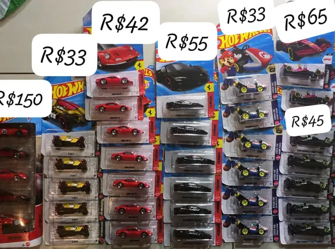 VENDO LOTE E SEPARADOS CARRINHOS HOT WHEELS