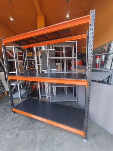 prateleira porta pallet 250 kilos 2.00x1.80x0.60 cm c/ 3 andares