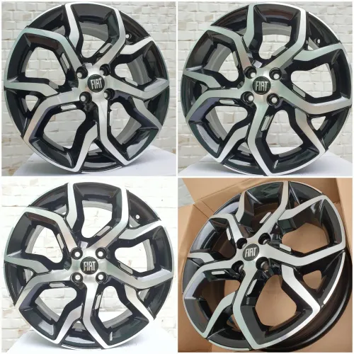 Jogo de Rodas Aro 17x6, Krmai R92 Fiat Argo, furação 4x98, Novas. 