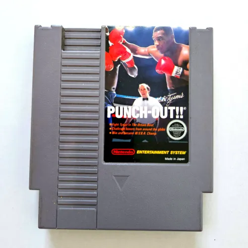 Punch out Mike Tyson original nes Nintendinho Nintendo