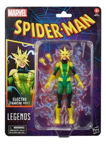 Marvel Legends - Spider Man Electro (francine Frye)