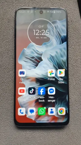 Moto g35 256 5g zerado troco por tv